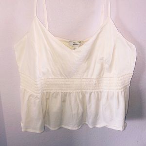 Forever 21 white crop top